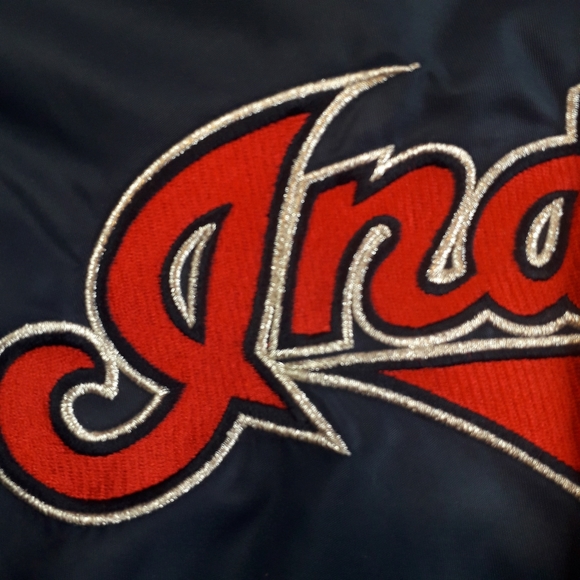 Vintage Cleveland Indians Jacket -Chief wahoo - Picture 4 of 16